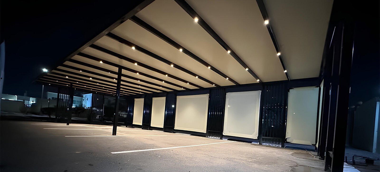 Luxury Car Parking Shades in ِAbu Dhabi